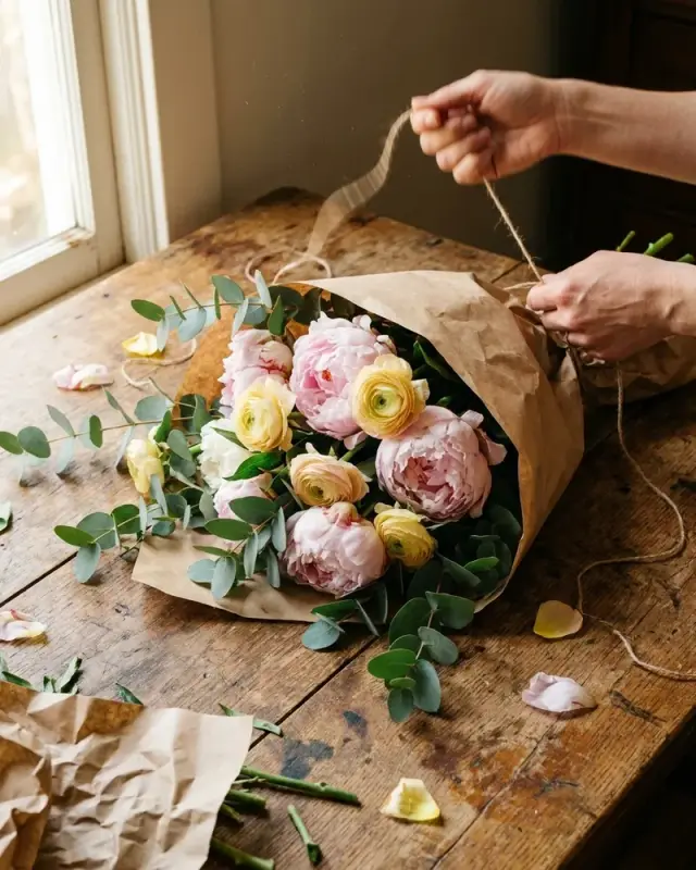 florist · peonies