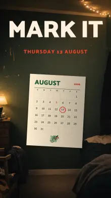 Story: mark it, Thursday 13 August